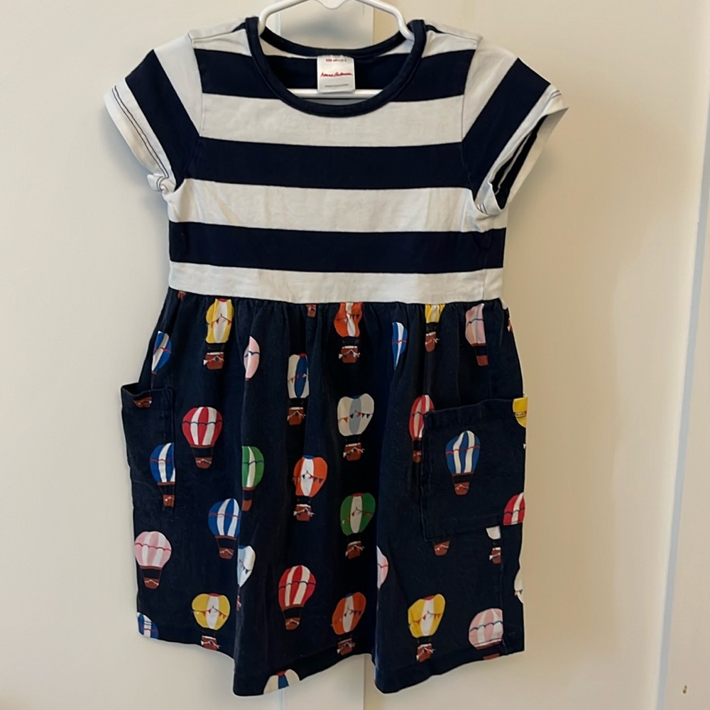 Hanna Andersson Hot Air Balloon Tunic dress. Size 4, 100 cm